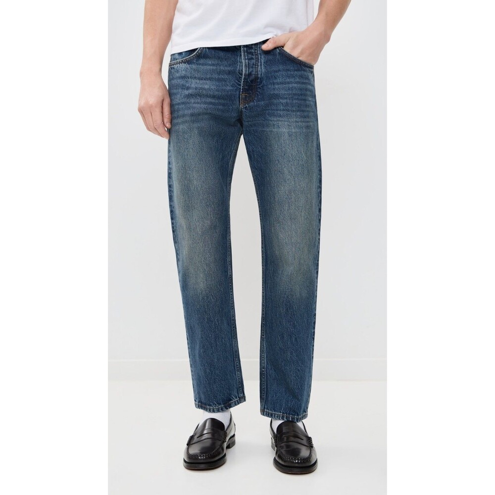 NN07 Jeans Mens Size 33x32 Dark Wash Straight Fit SONNY $255